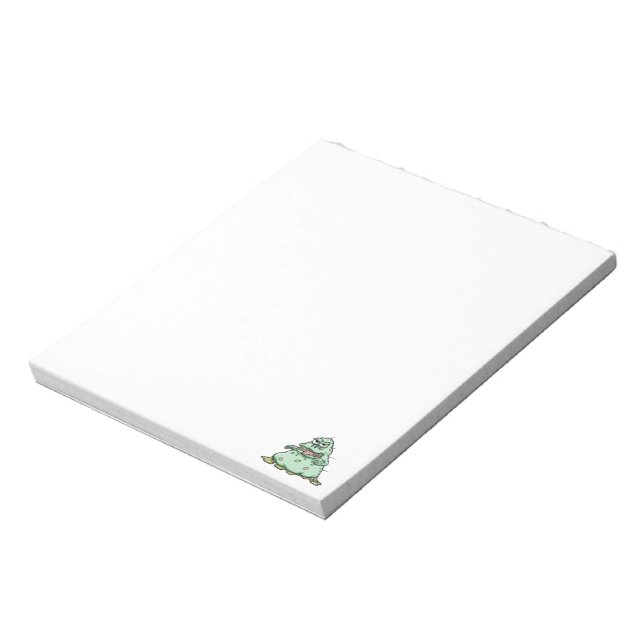 Booger Notepad - 5.5" x 6" Notizblock (Rotiert)