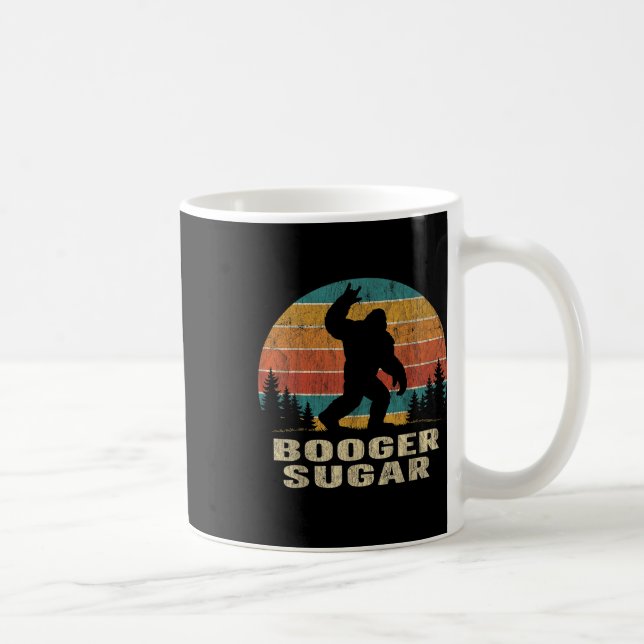 Booger Sugar Sasquatch Funny Meme  Kaffeetasse (Rechts)