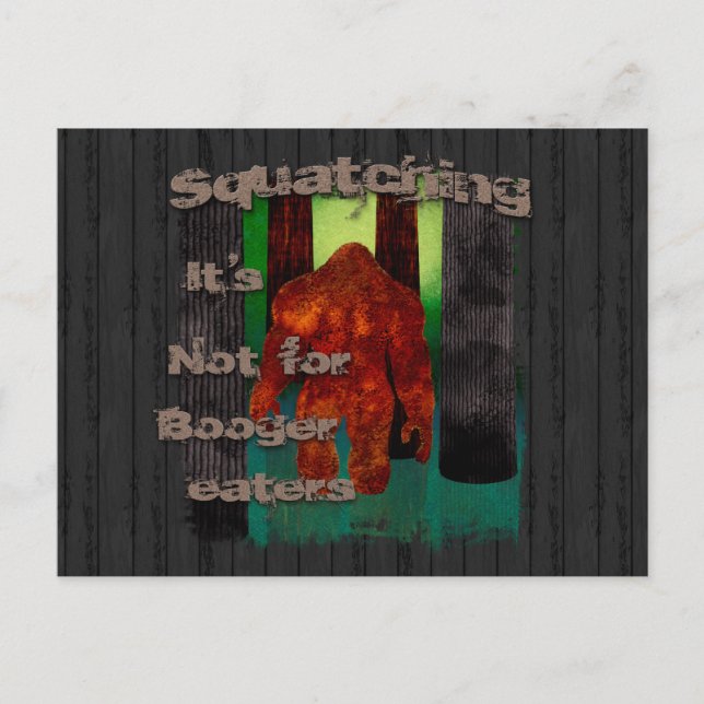 Boogerfresser Postkarte (Vorderseite)