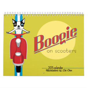 Boogie auf Kalender *reprinted* der Roller-2015