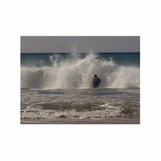 Boogie-Boarding Mauna Kea Freistehende Fotoskulptur