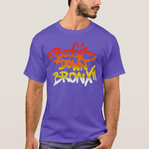 Boogie Down Bron Vintage Hip Hop Rap Musik Lustig T-Shirt