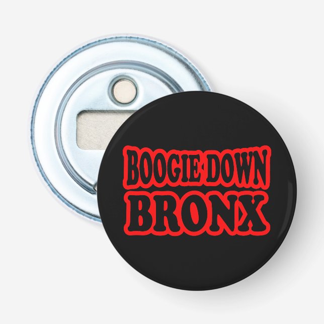 Boogie Down Bronx, NYC Flaschenöffner (Vorderseite)