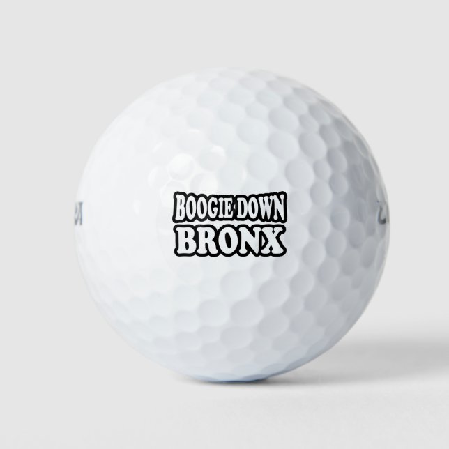 Boogie Down Bronx, NYC Golfball (Vorderseite)