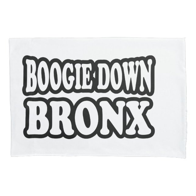 Boogie Down Bronx, NYC Kissenbezug (Vorderseite)