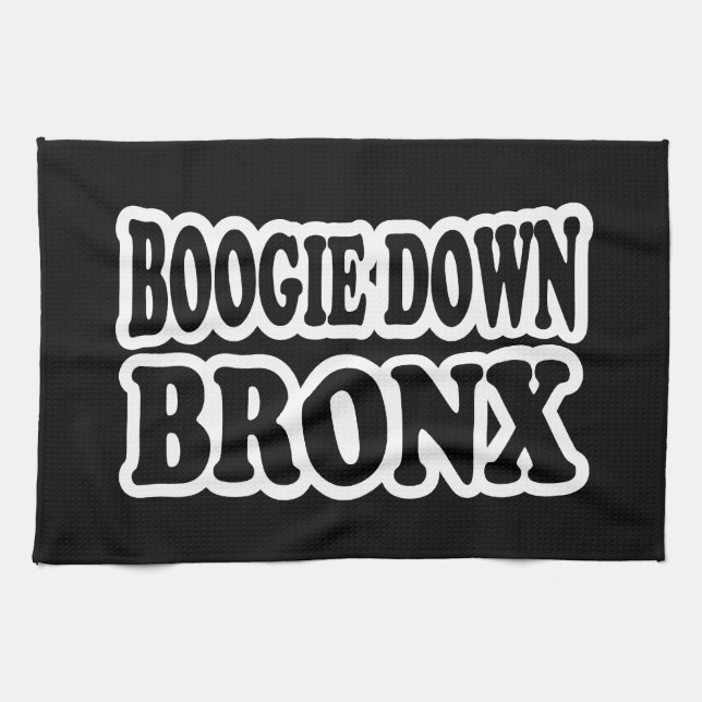 Boogie Down Bronx, NYC Küchentuch (Horizontal)