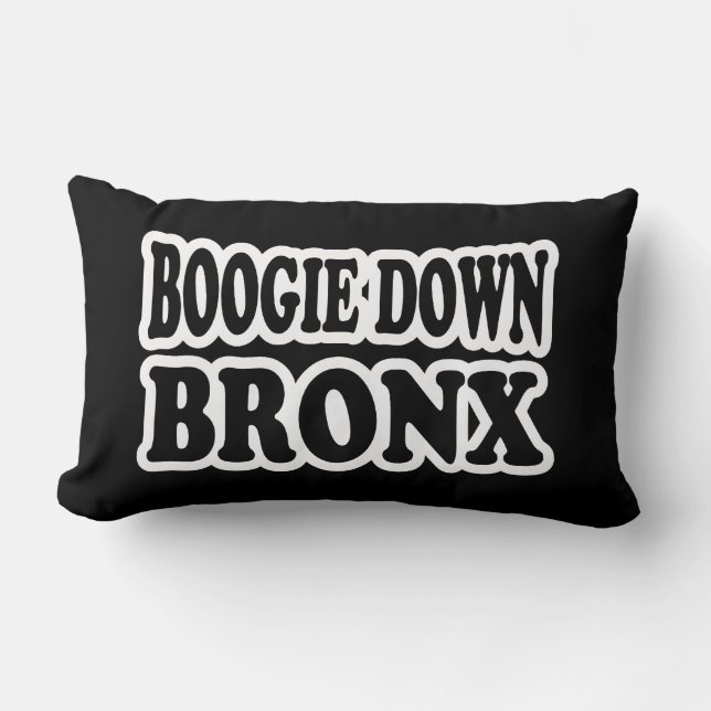 Boogie Down Bronx, NYC Lendenkissen (Vorderseite)