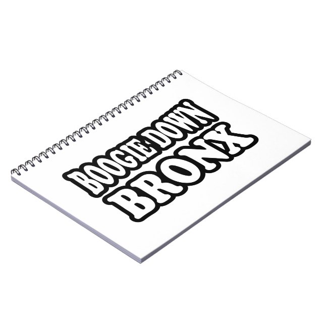 Boogie Down Bronx, NYC Notizblock (Linke Seite)