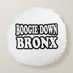 Boogie Down Bronx, NYC Rundes Kissen