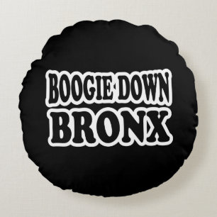 Boogie Down Bronx, NYC Rundes Kissen