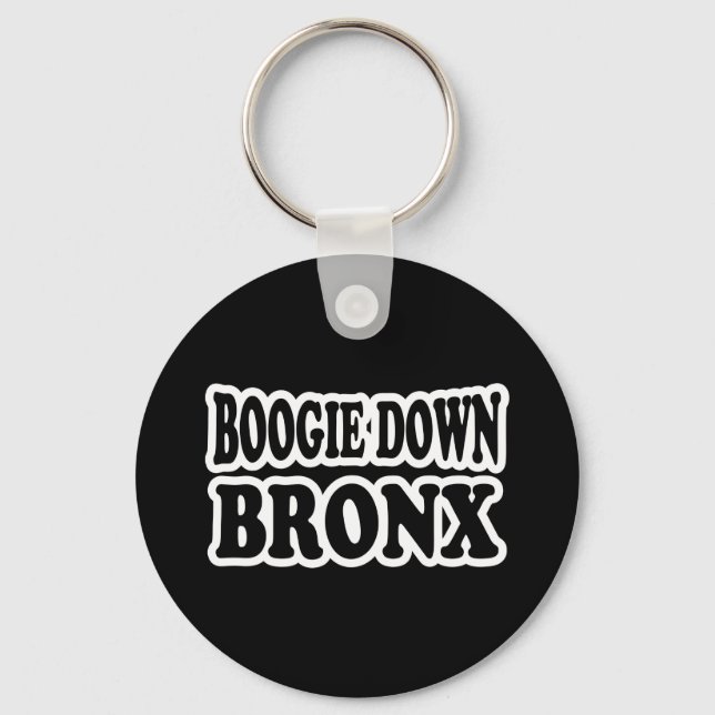 Boogie Down Bronx, NYC Schlüsselanhänger (Vorderseite)