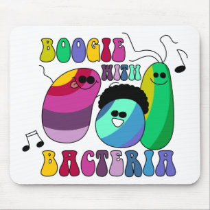 Boogie mit Bakterien Mousepad