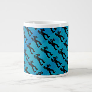 Boogie Nights Saxophon Blau Jumbo-Tasse