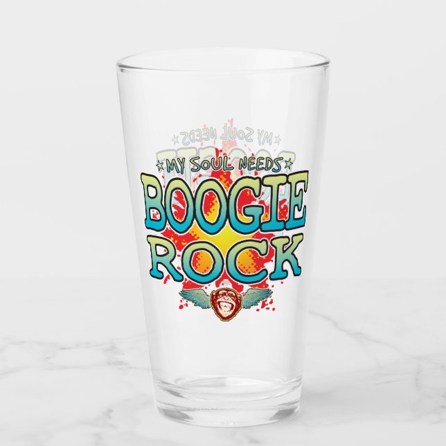 Boogie Rock Soul Glass Tumbler (Vorderseite)