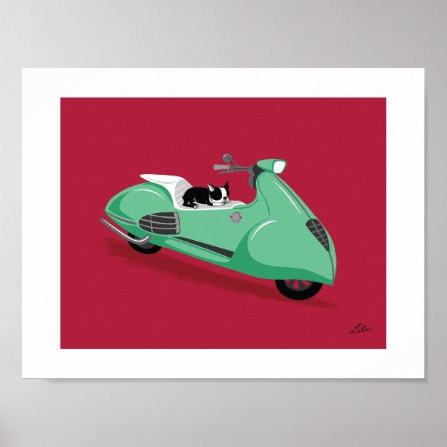 Boogie über Khybele Cyber Poster (Vorne)