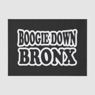 Boogie unten Bronx, NYC Seidenpapier