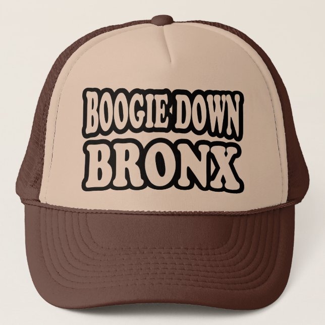 Boogie unten Bronx, NYC Truckerkappe (Vorderseite)