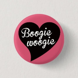 Boogie Woogie Black Heart Punch Button