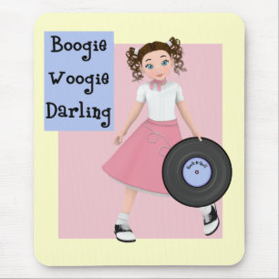 Boogie Woogie Darling-Mausepad Mousepad