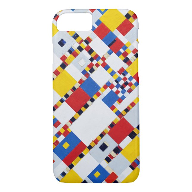 Boogie Woogie, Mondrian Case-Mate iPhone Hülle (Rückseite)