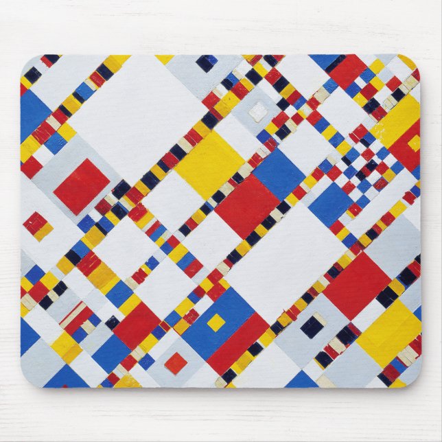 Boogie Woogie, Mondrian Mousepad (Vorne)