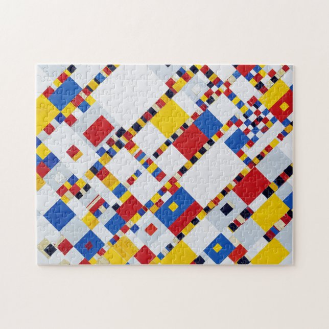 Boogie Woogie, Mondrian Puzzle (Horizontal)