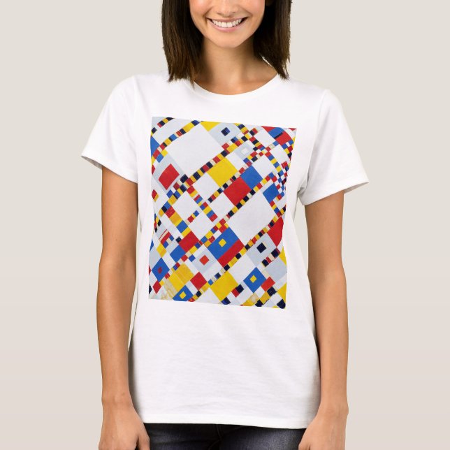 Boogie Woogie, Mondrian T-Shirt (Vorderseite)