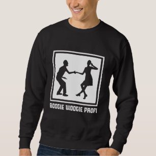 Boogie Woogie Swing Dancing 50er Lindy Hop Idee Sweatshirt