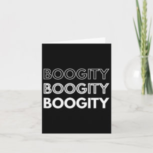 Boogity _ Lustige Wörter auf  Karte