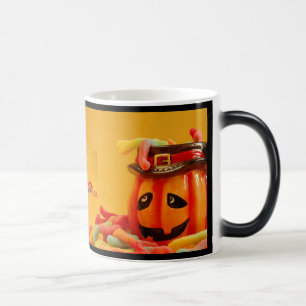 BOOH!  ZAZZLE heiße und kalte Tasse