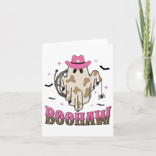 Boohaw Ghost Halloween Karte