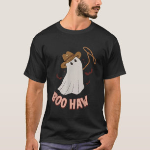 BooHaw Shirt Ghost Halloween Cowboy Costum