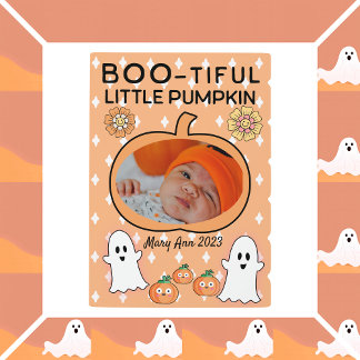 Booitful Little Pumpkin Fotoplatte