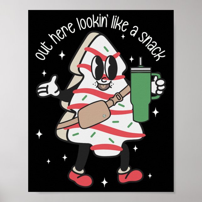 Boojee Christmas Tree Cake hier sieht wie ein Poster (Vorne)