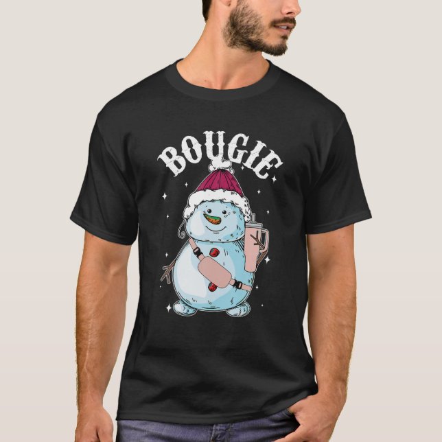 Boojee Snowman Bougie Snowman Belt Bag Boojee Xmas T-Shirt (Vorderseite)