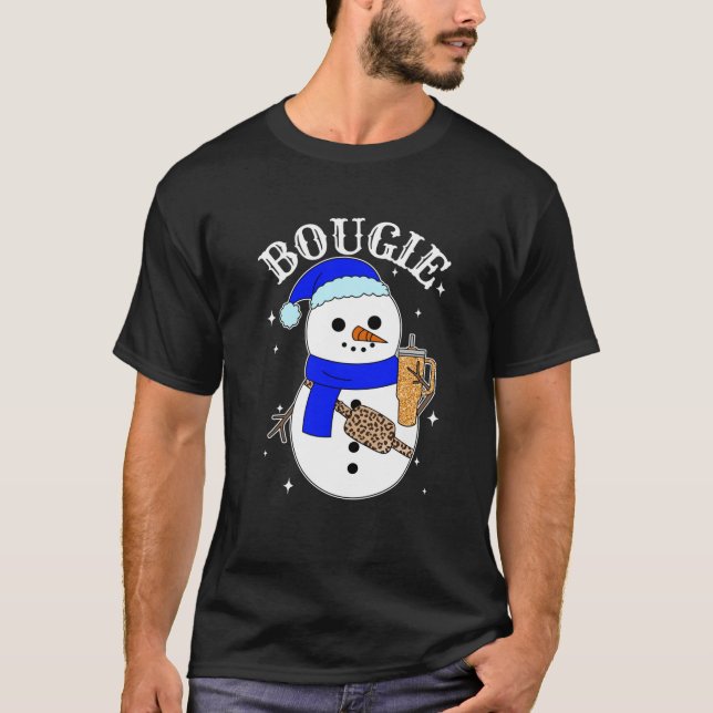 Boojee Snowman Bougie Snowman Belt Bag Boojee Xmas T-Shirt (Vorderseite)