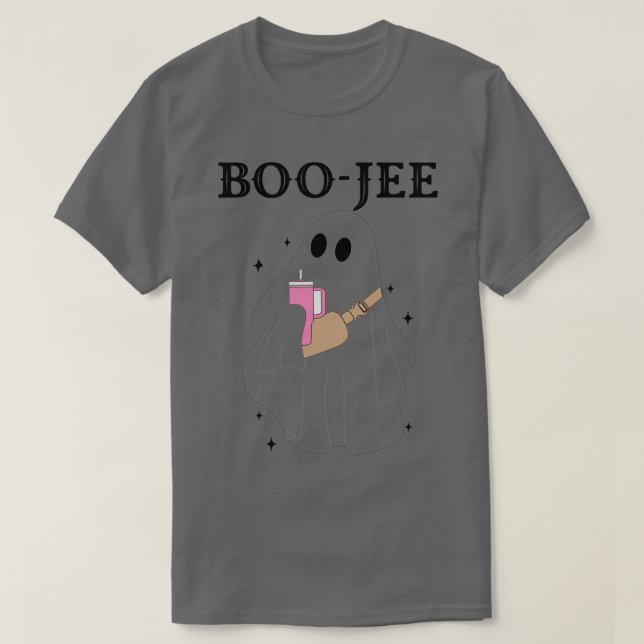 BooJee Stanley Halloween Inspiriertes Ghost T-Shirt (Design vorne)