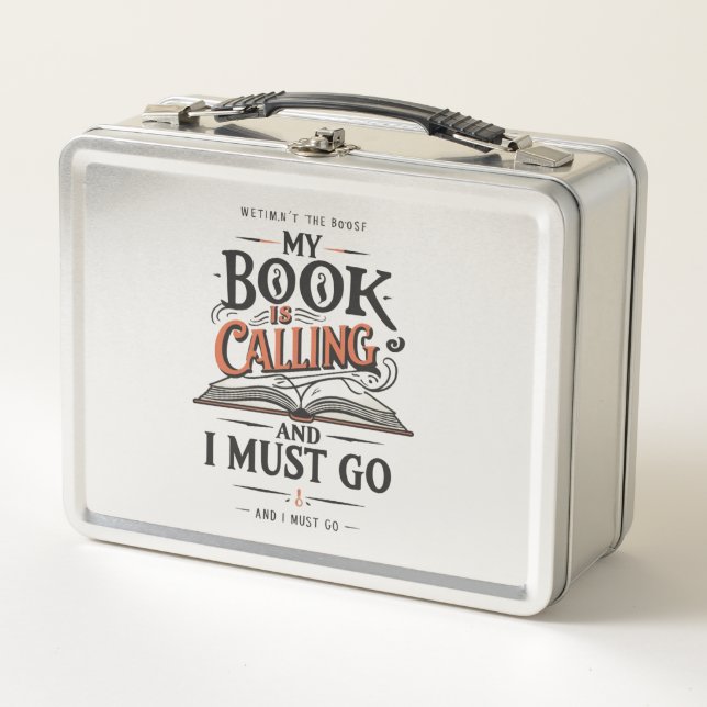 Book Calls Lunchbox (Vorderseite)