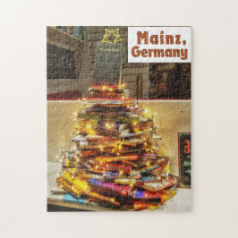Book Christmas Tree - Mainz, Deutschland Puzzle