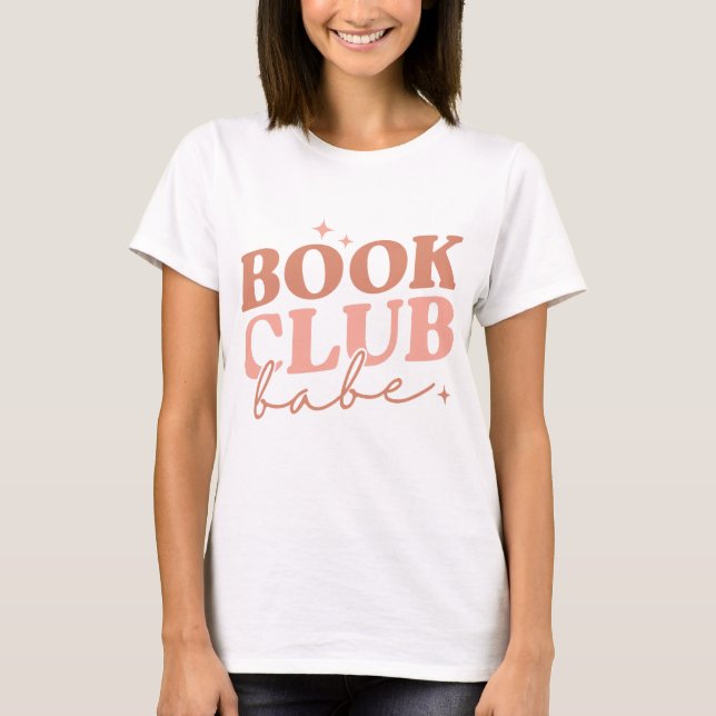 Book Club Babe T-Shirt (Vorderseite)