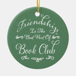 Book Club Beste Freundschaft Keramik Ornament