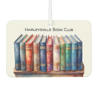 Book Club Customizable Auto Autolufterfrischer