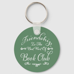 Book Club Friendship Typografie Schlüsselanhänger