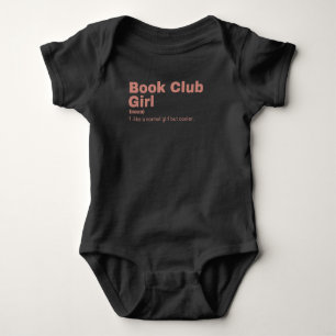 Book Club Girl - Book Club Baby Strampler