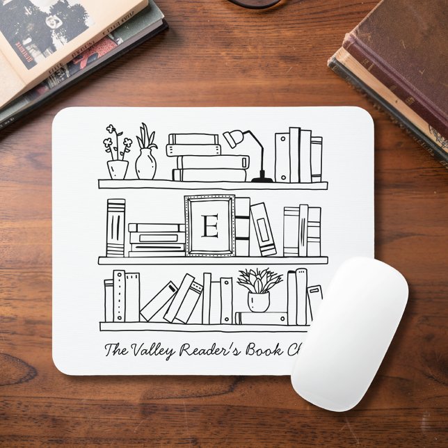 Book Club Member's Personalized Gift Mousepad (Von Creator hochgeladen)