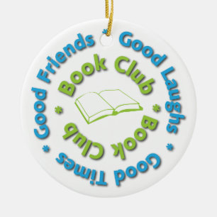 Book Club Ornament