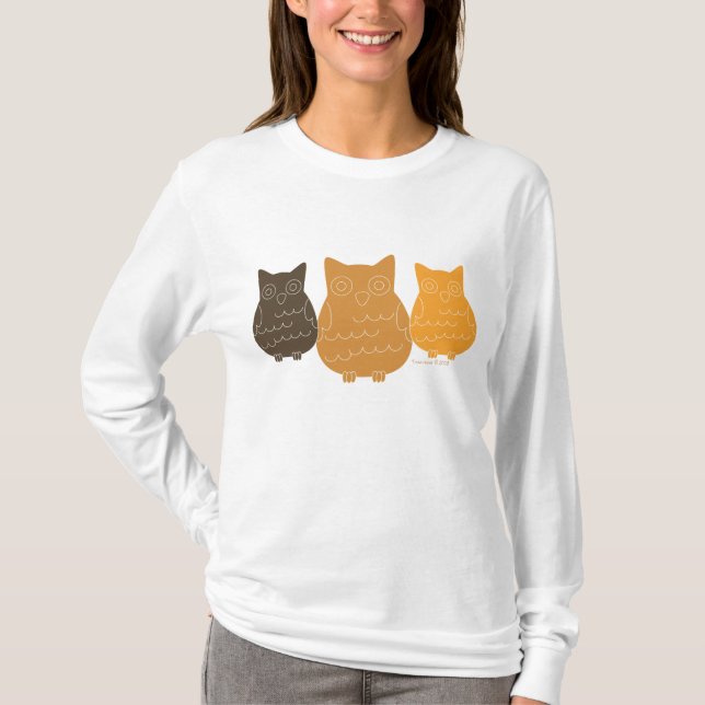 Book Club Owls T-Shirt (Vorderseite)
