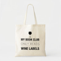Book Club Rezensionen Wein Etiketten Beutel
