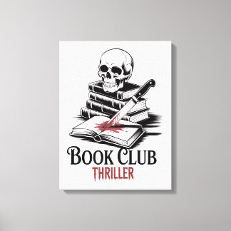 Book Club Thriller Leinwanddruck
