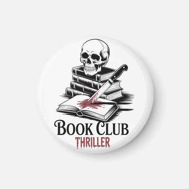 Book Club Thriller Magnet (Vorne)